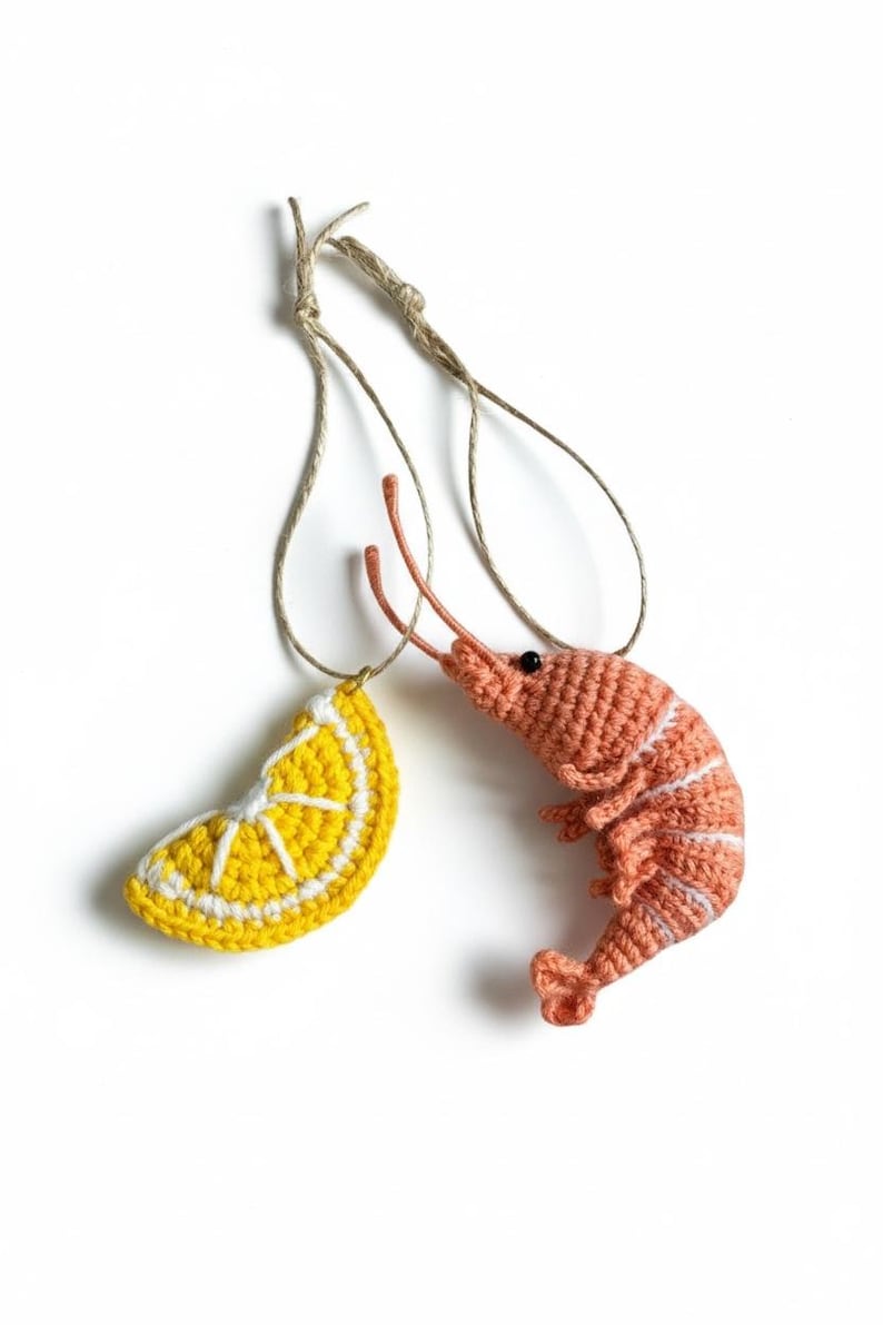 Lemon Shrimp Crochet Pattern