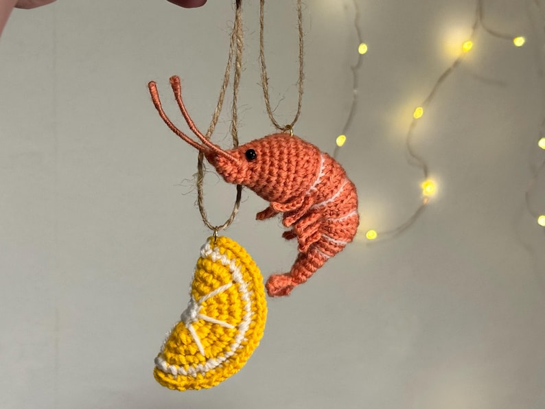 Lemon Shrimp Crochet Pattern