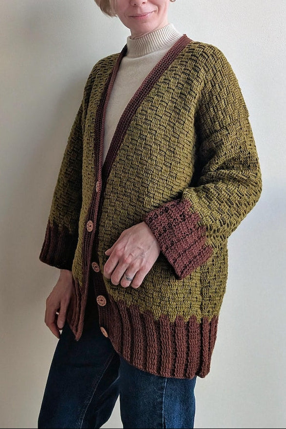Stonehaven Cardigan Crochet Pattern