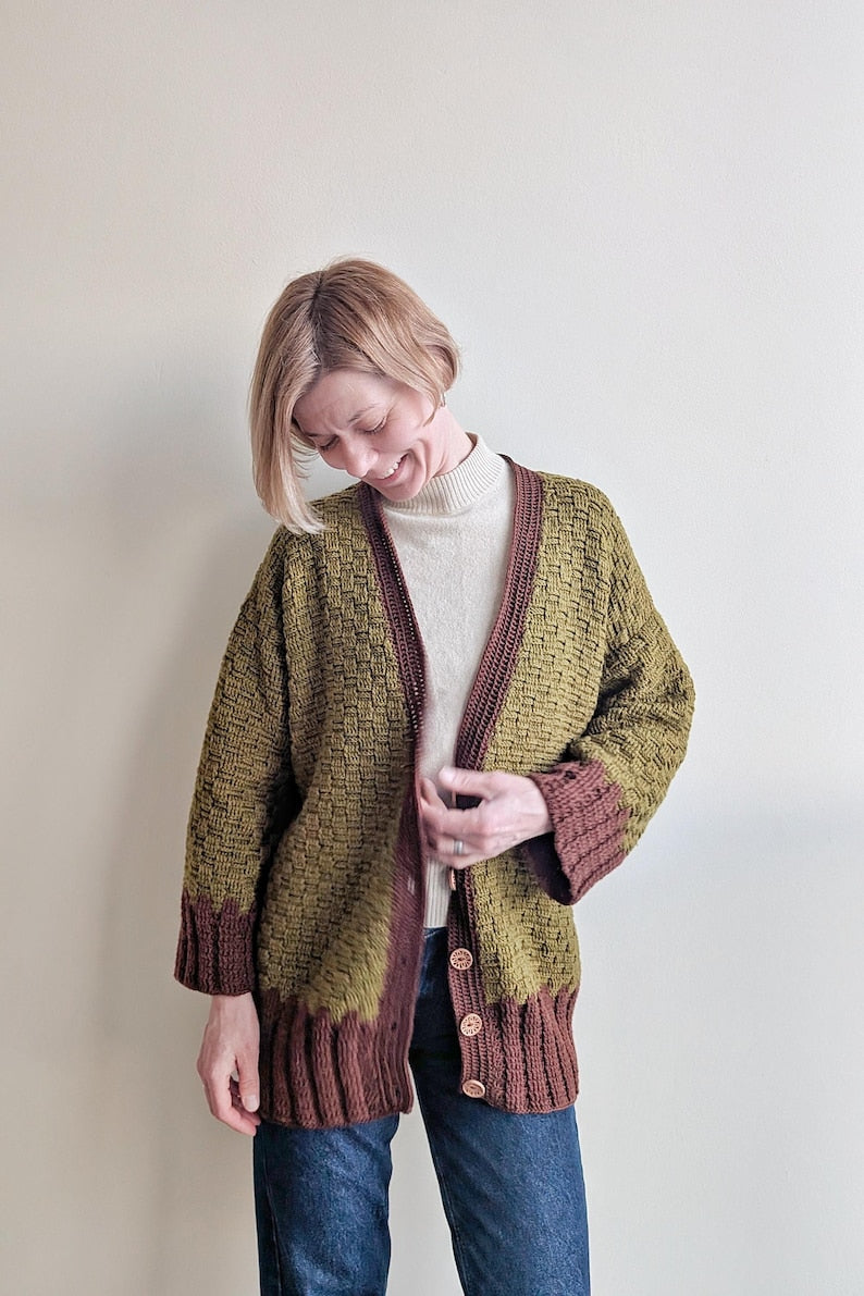 Stonehaven Cardigan Crochet Pattern