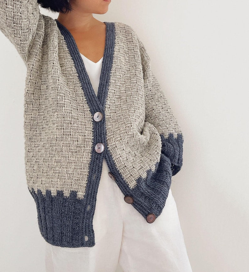 Stonehaven Cardigan Crochet Pattern