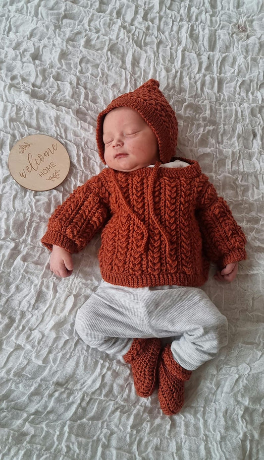 Kids Sweater Crochet Pattern