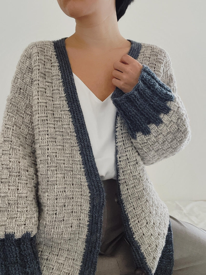 Stonehaven Cardigan Crochet Pattern