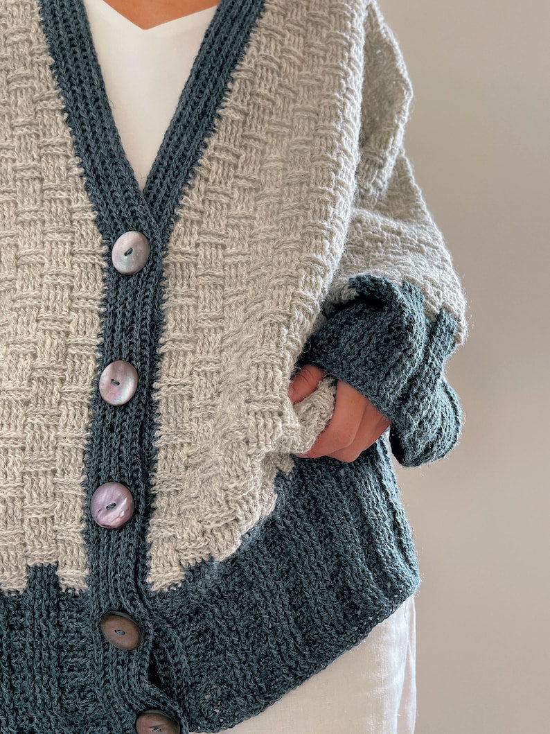 Stonehaven Cardigan Crochet Pattern