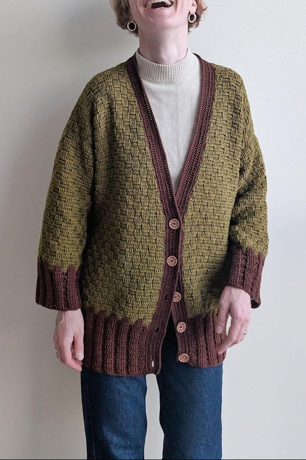 Stonehaven Cardigan Crochet Pattern