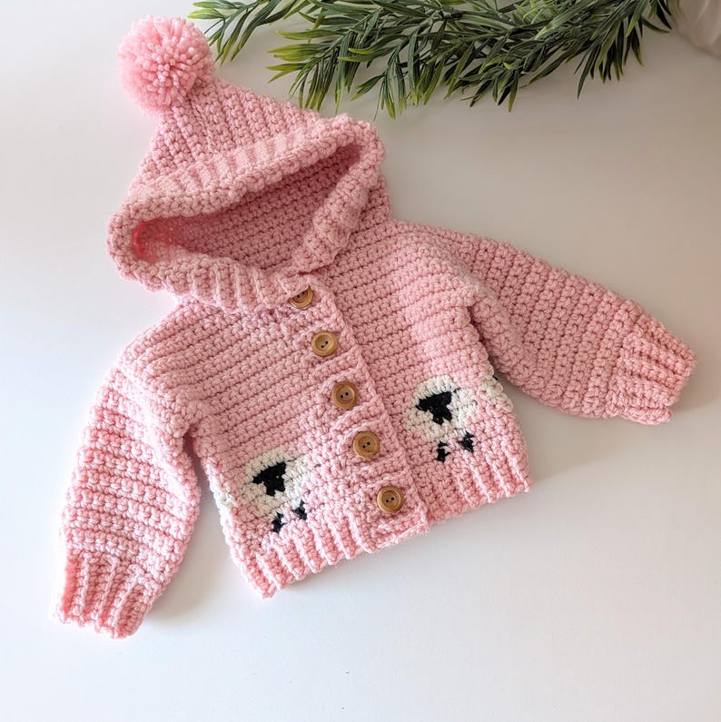 Little Sheep Jacket Crochet Pattern