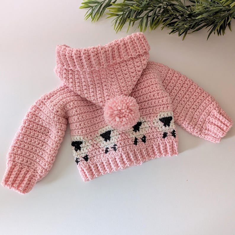 Little Sheep Jacket Crochet Pattern