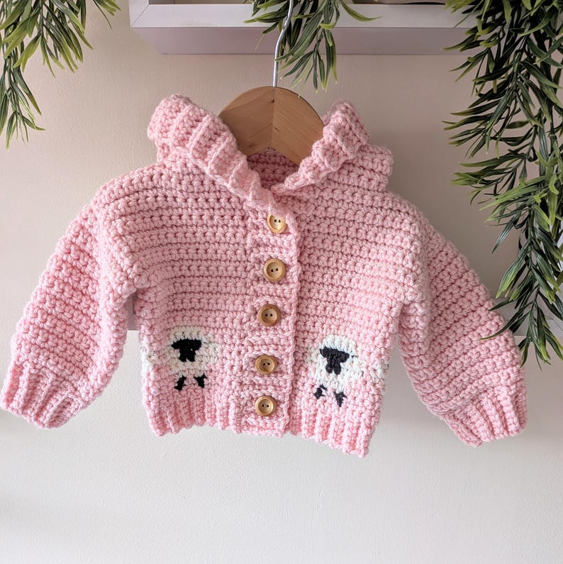 Little Sheep Jacket Crochet Pattern