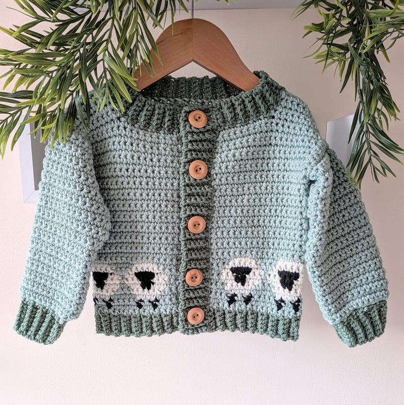 Little Sheep Jacket Crochet Pattern