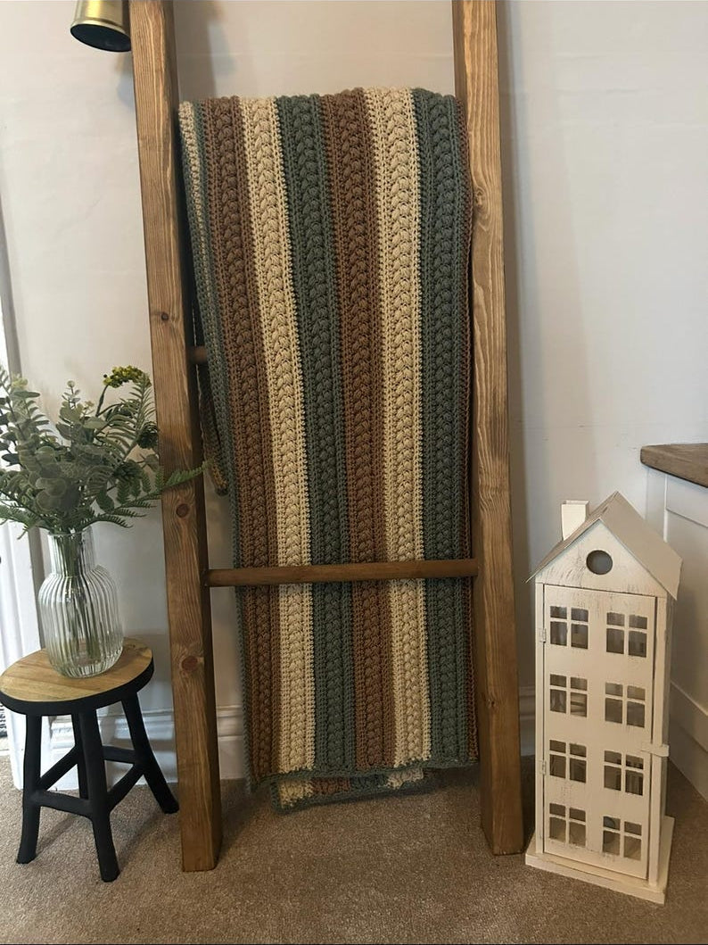 Rustwood Blanket Crochet Pattern