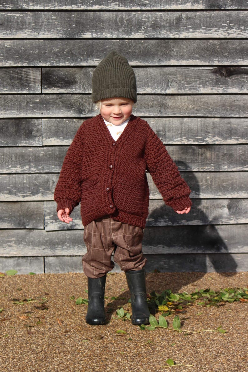 Briarwood Cardigan Crochet Pattern