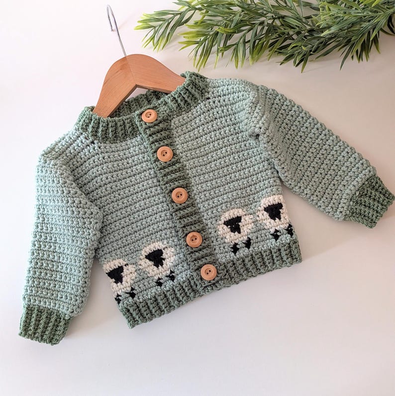 Little Sheep Jacket Crochet Pattern