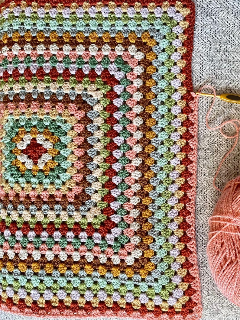 Confetti Blanket Crochet Pattern