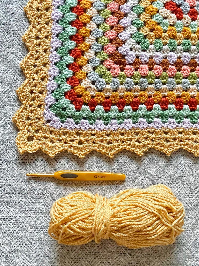 Confetti Blanket Crochet Pattern