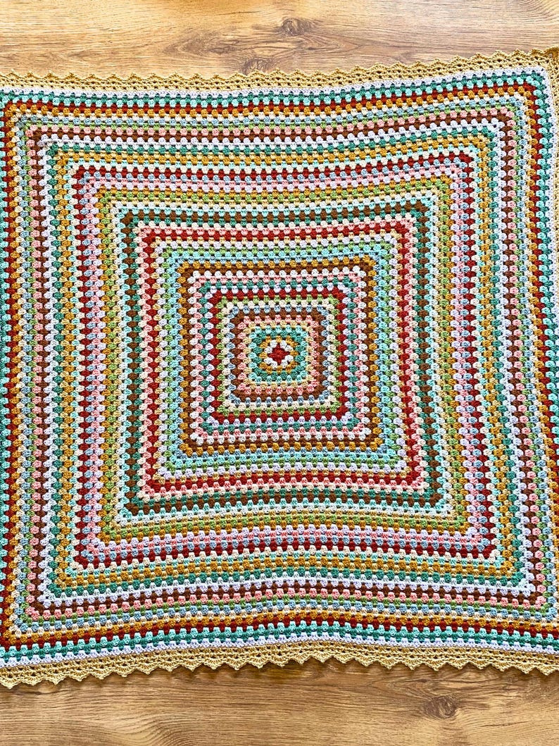 Confetti Blanket Crochet Pattern