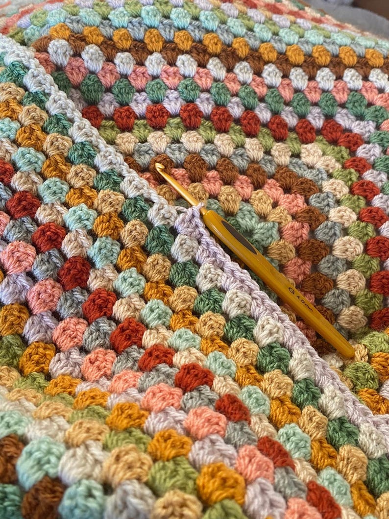 Confetti Blanket Crochet Pattern