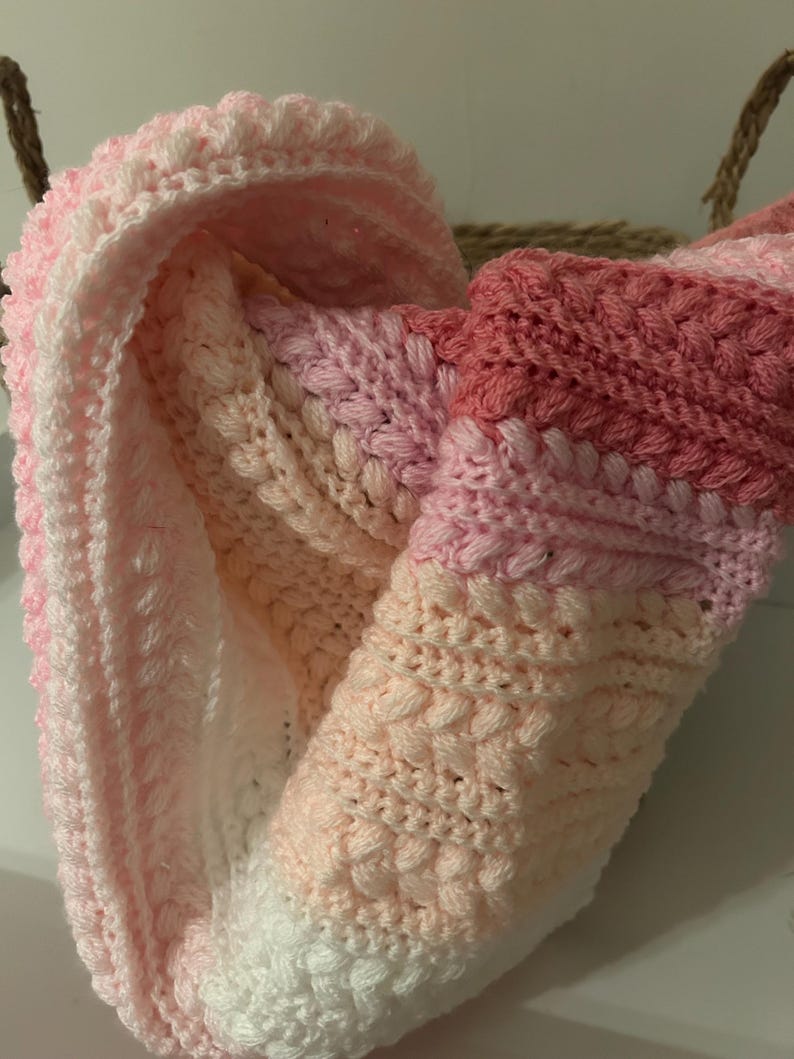 Rosewater Blanket Crochet Pattern