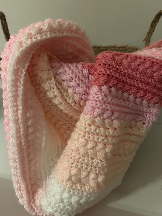 Rosewater Blanket Crochet Pattern
