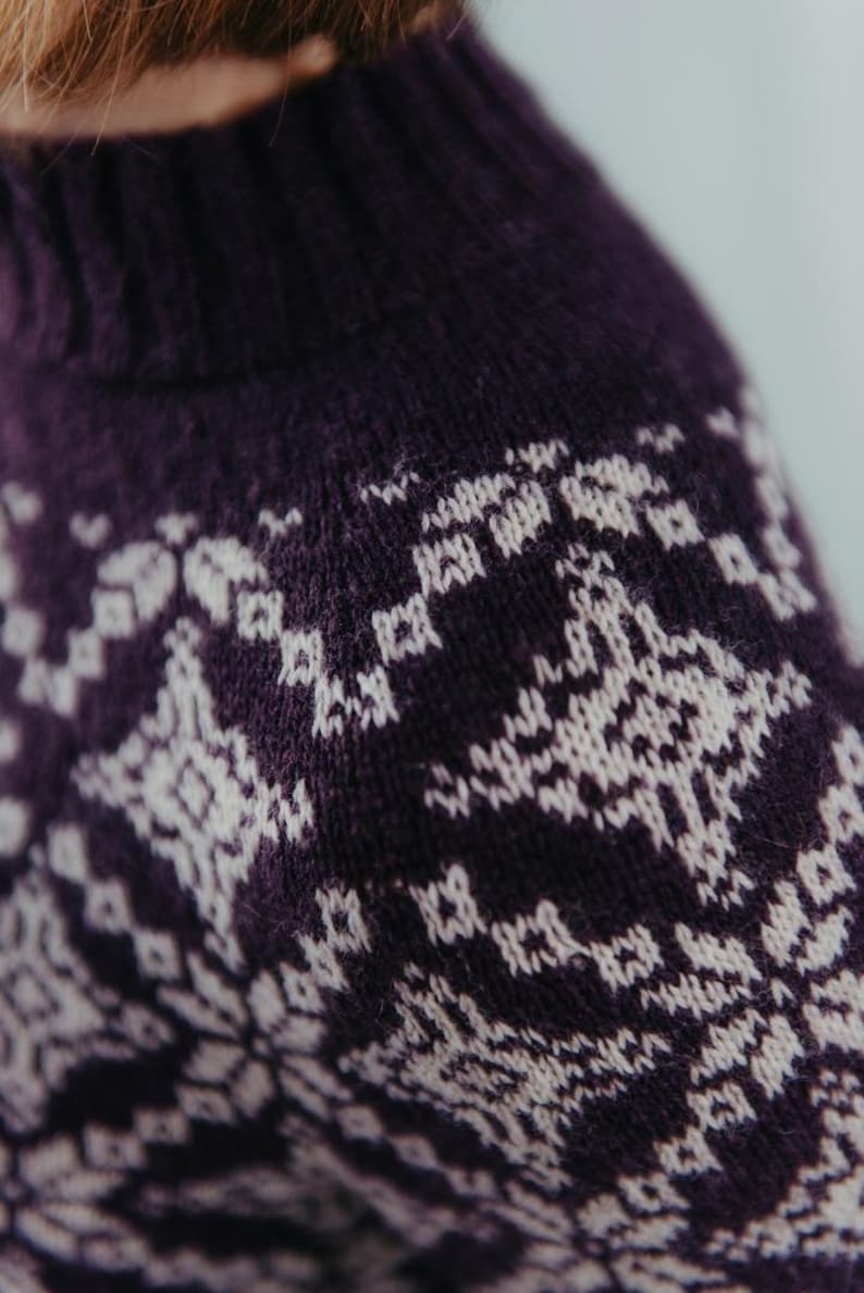 Snowvale Sweater Knitting Pattern