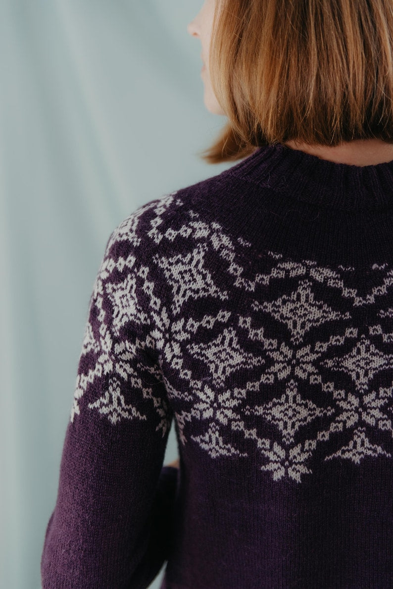 Snowvale Sweater Knitting Pattern