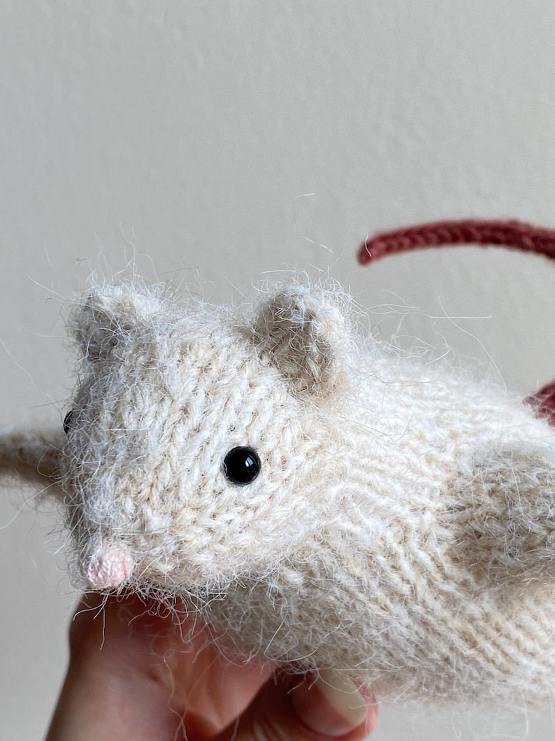 Rat Friend Knitting Pattern