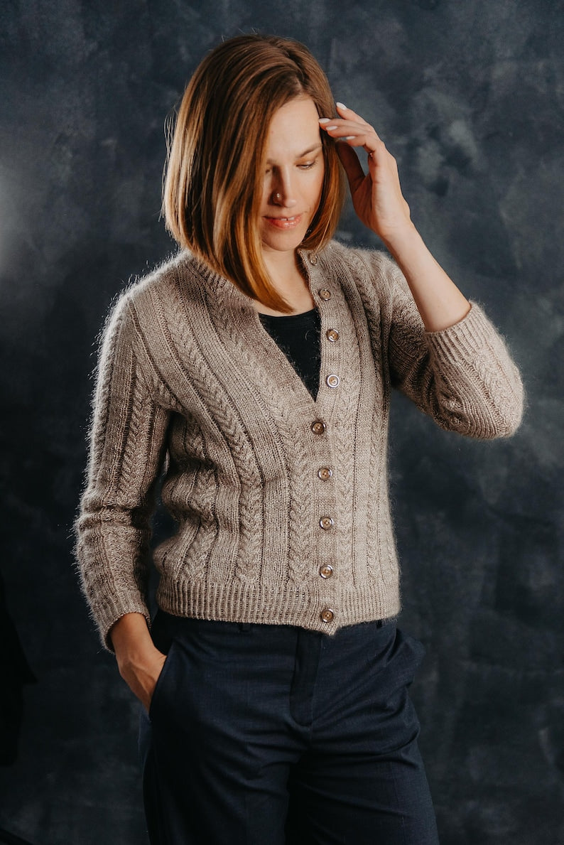 Elowen Cardigan Knitting Pattern