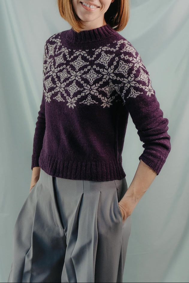 Snowvale Sweater Knitting Pattern