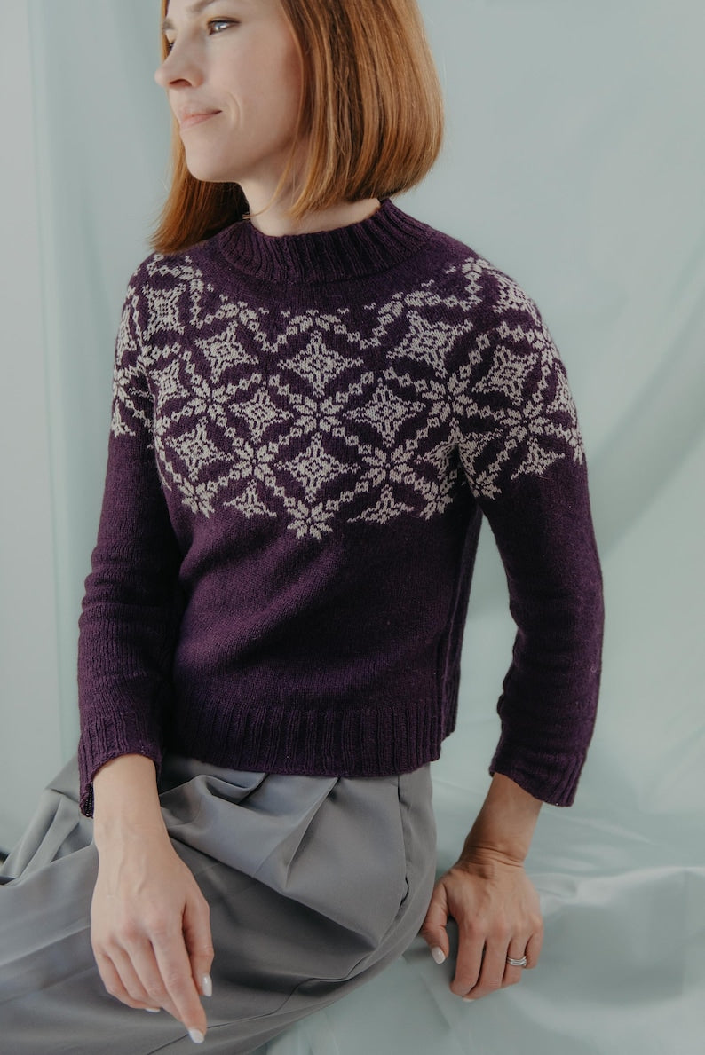 Snowvale Sweater Knitting Pattern