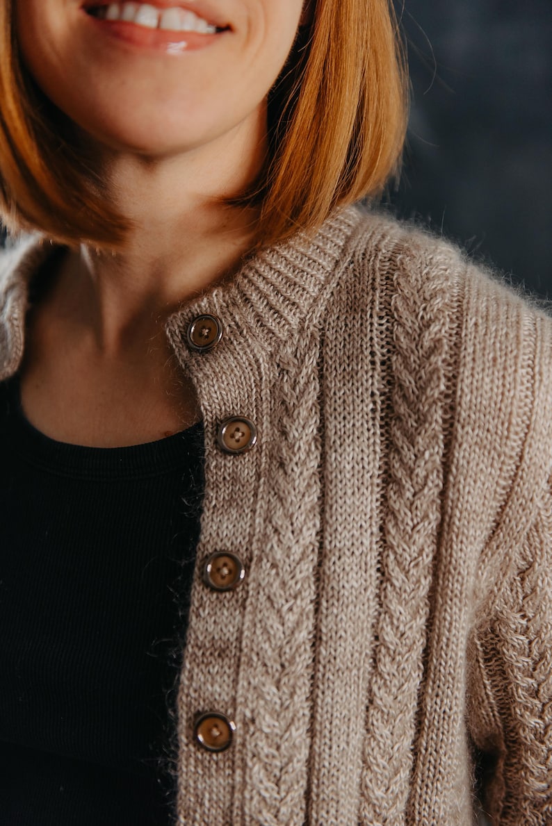 Elowen Cardigan Knitting Pattern