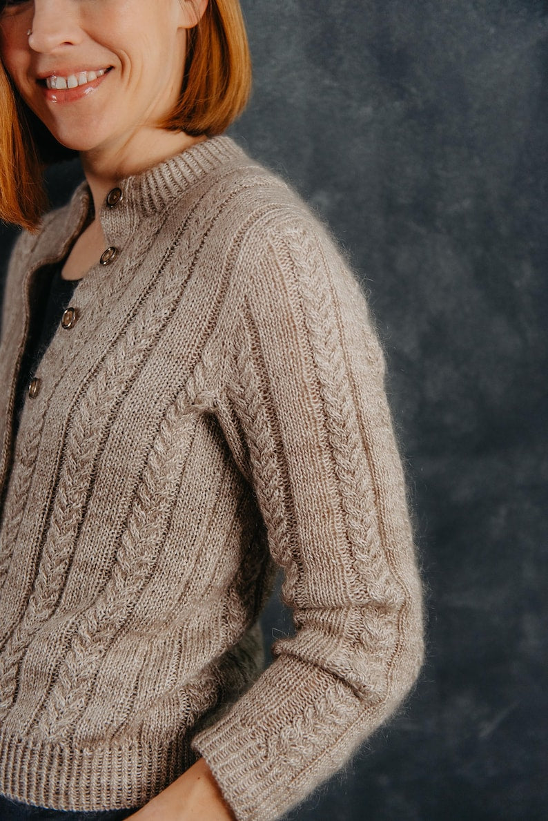 Elowen Cardigan Knitting Pattern