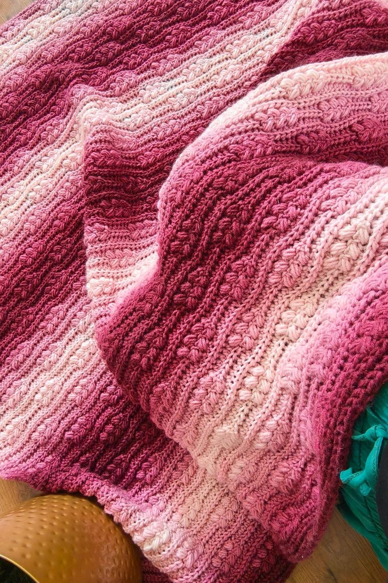 Mulberry Blanket Crochet Pattern