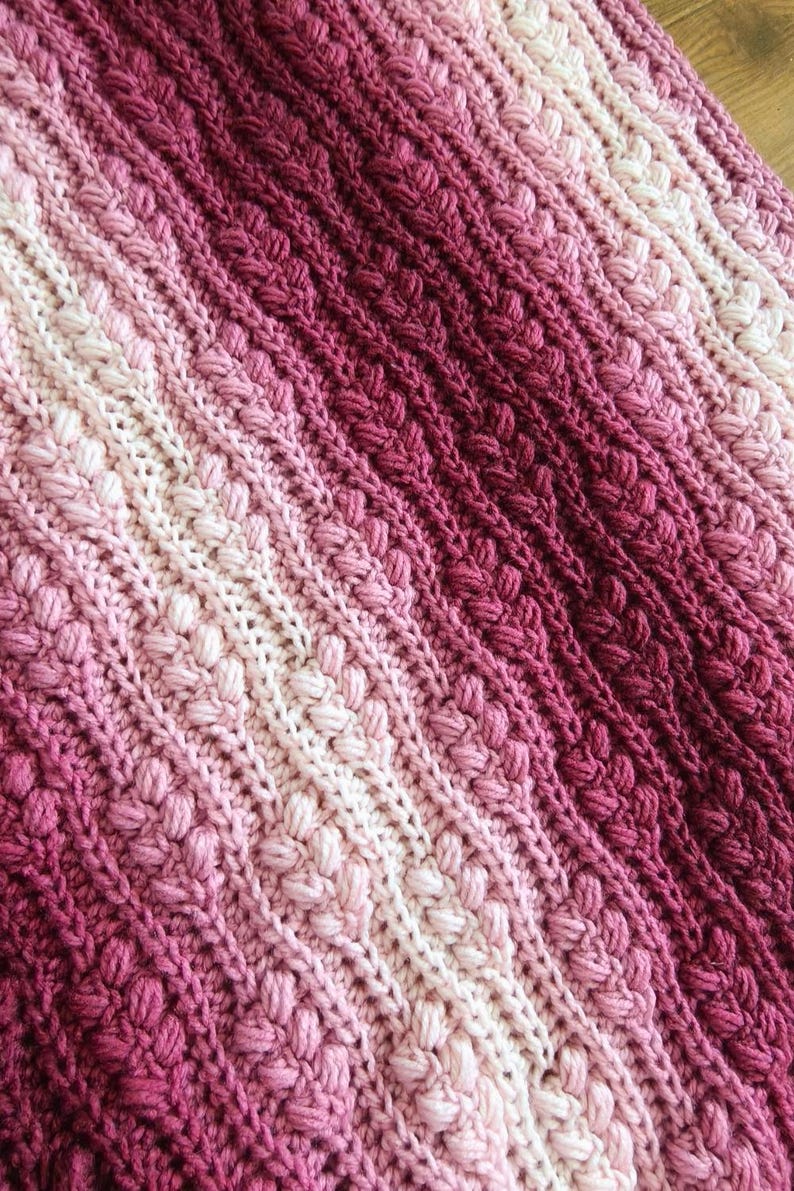 Mulberry Blanket Crochet Pattern