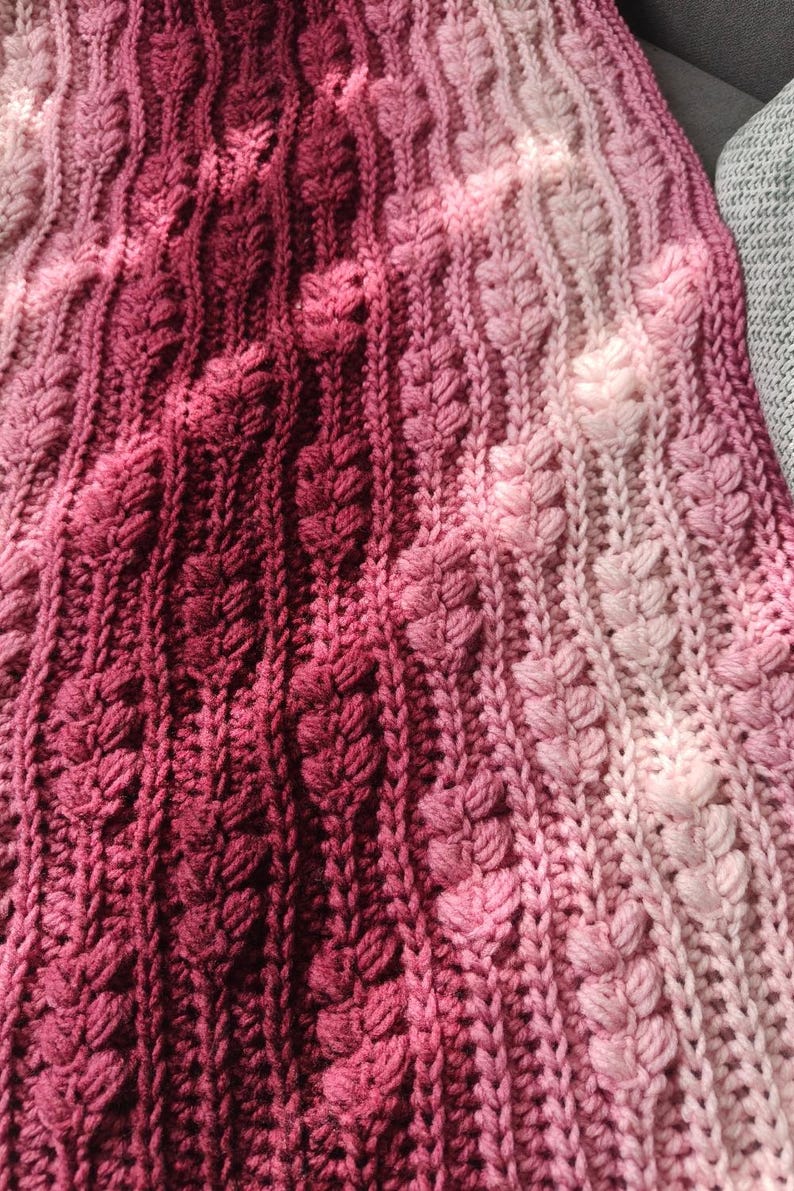 Mulberry Blanket Crochet Pattern