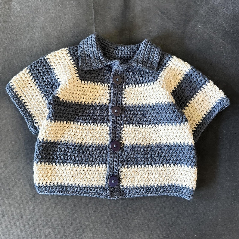 Nautical Baby Set Crochet Pattern