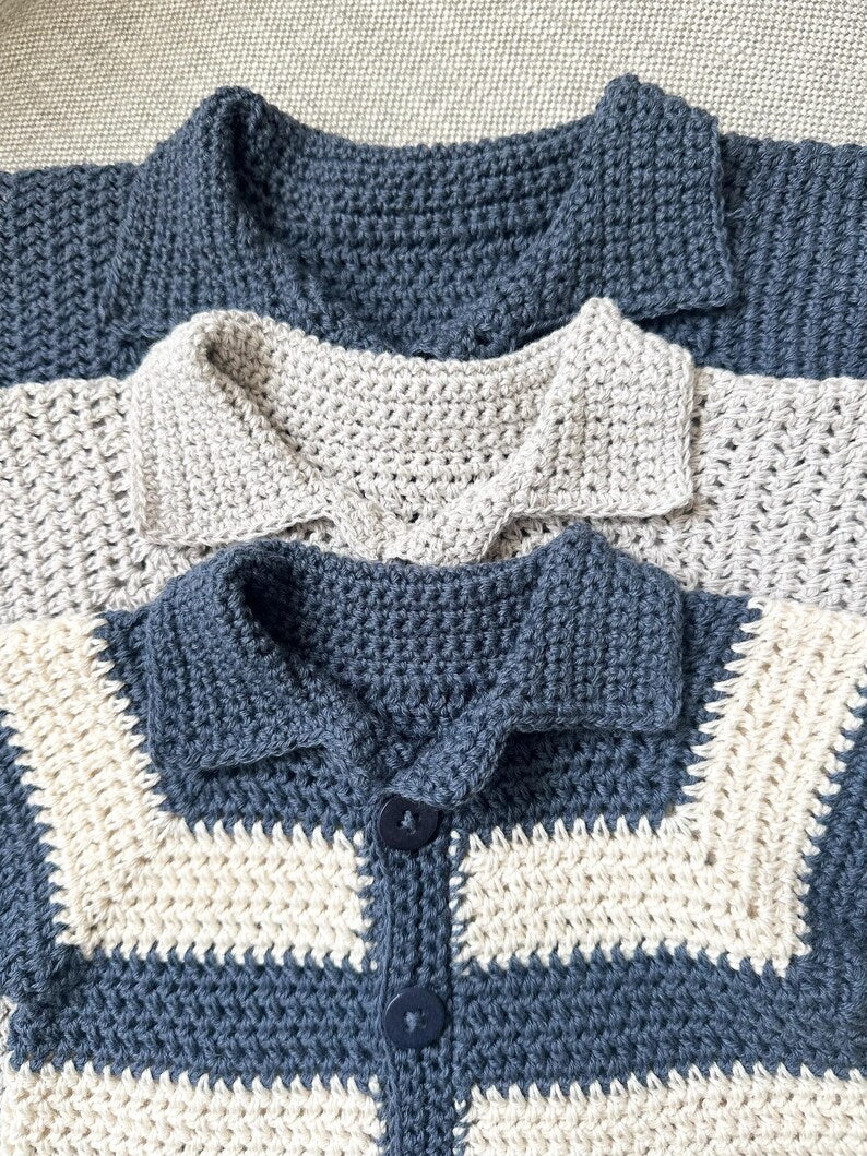 Nautical Baby Set Crochet Pattern