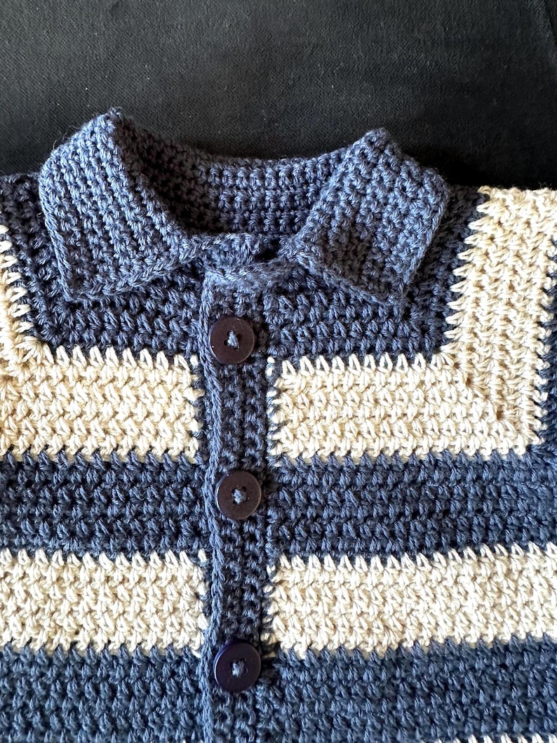 Nautical Baby Set Crochet Pattern