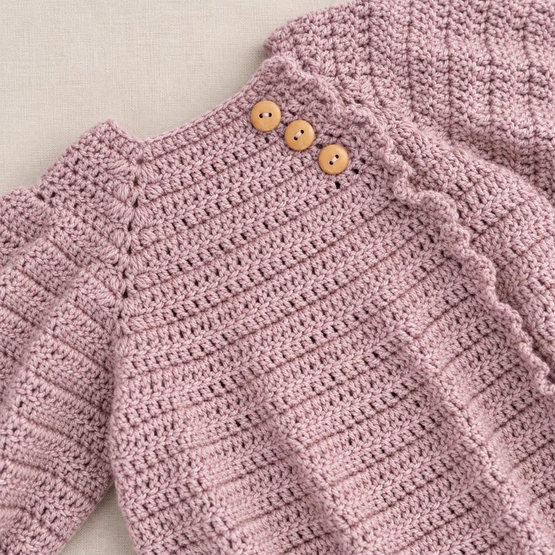 Heather Bloom Romper Crochet Pattern